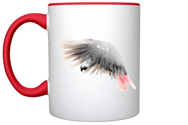 Red-Trimmed Marden’s Ark 11 oz Coffee Mug