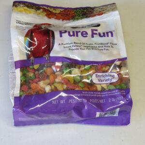 Donated Zupreem Pure Fun for Large Birds 2lb bag
